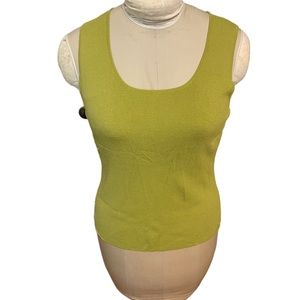 Chico’s Chartreuse/Lime Green Tank